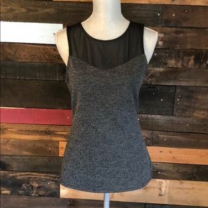 Black and gray tank NWT